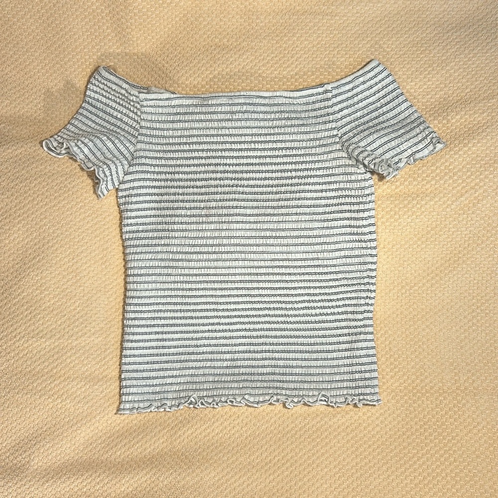 art class (Target) off the shoulder cinched girls shirt
